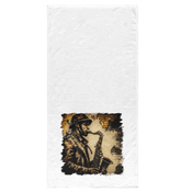 Blowin' On The Horn Bath Towel - Beyond T-shirts